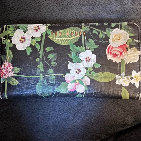Ted Baker Floral Wallet - Picture 1 of 4